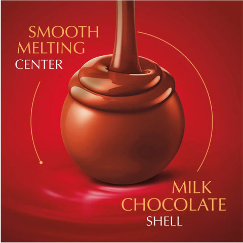 Milk Chocolate LINDOR Truffles 2-pc Birthday Bag