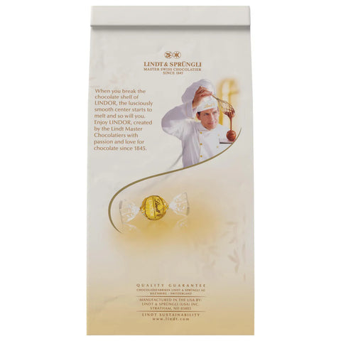 White Chocolate LINDOR Truffles 20-pc Bag (8.5 oz)