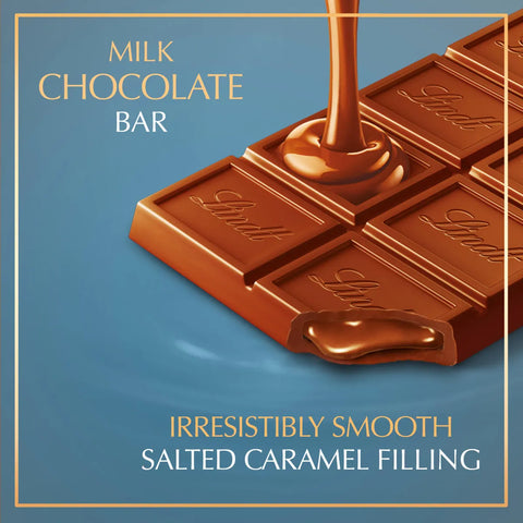 LINDOR Salted Caramel Milk Chocolate Truffle Bar (3.5 oz)