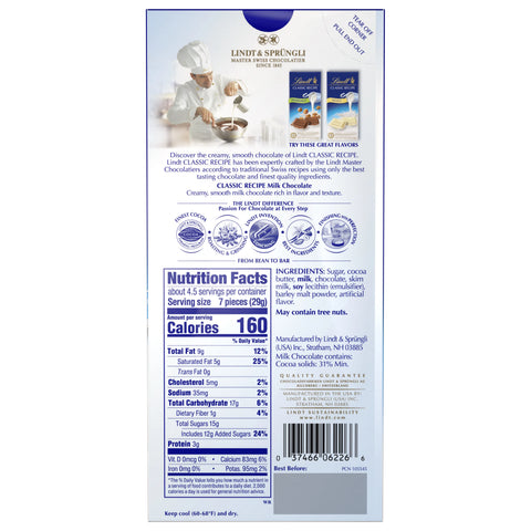 Milk Chocolate CLASSIC RECIPE Bar (4.4 oz)