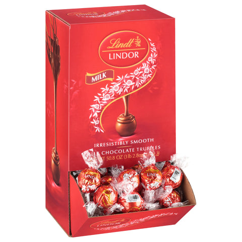 Milk Chocolate LINDOR Truffles Box (120-pc, 50.8 oz)