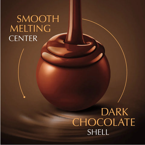 70% Extra Dark Chocolate LINDOR Truffles 800-pc Case (353 oz)
