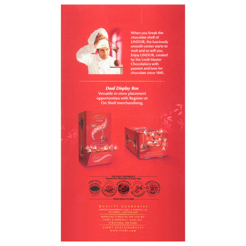 Milk Chocolate LINDOR Truffles Box (120-pc, 50.8 oz)