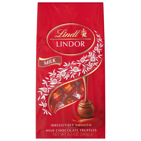 Milk Chocolate LINDOR Truffles 20-pc Bag (8.5 oz)