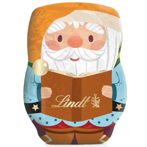 Lindt Hollow Figure Santas Helper Milk Chocolate (24-pc Case, 1.4 oz each)